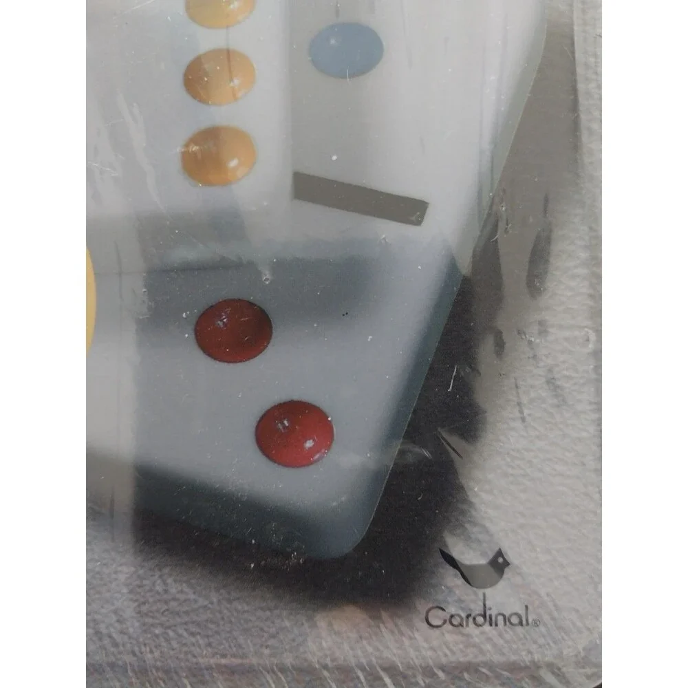 Cardinal Industries Inc Double 6 Dominoes In Tin (Factory Sealed)